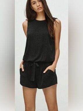 Wilfred Black Drawstring Shorts